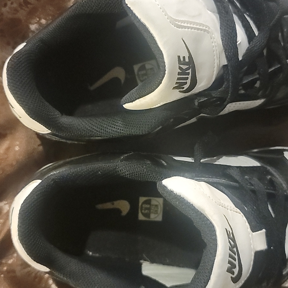 Men white/black low dunk Nike